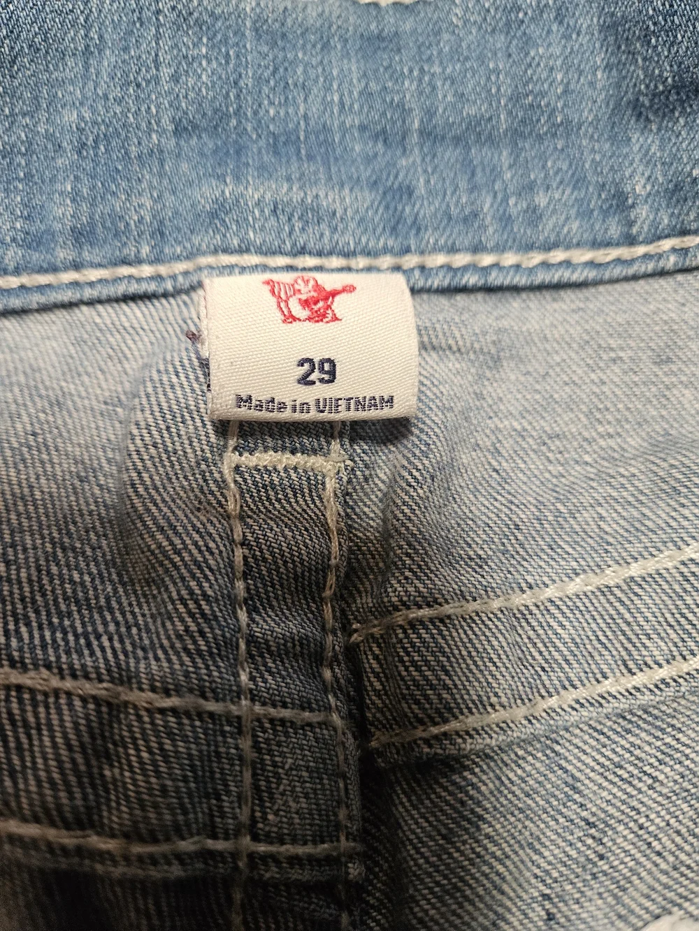 Men's True Religion Light Blue Slim Jeans